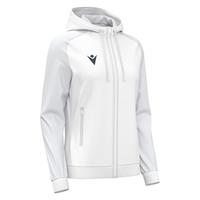 Atlas Hooded Jacket Full Zip W WHT XXL Teknisk full zip hettegenser til dame