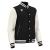 Fiddle varsity college BLK/WHT XL Collegejakke - Unisex 